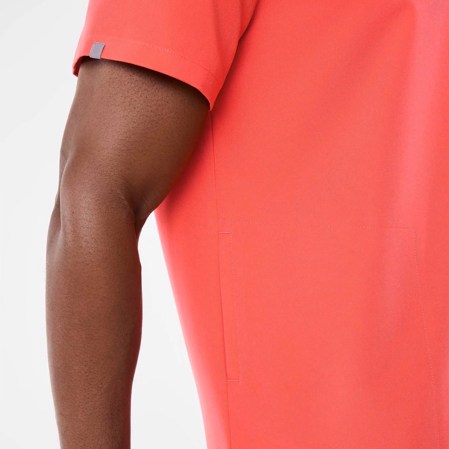 Men's Chisec Three-Pocket Scrub Top- Fireside