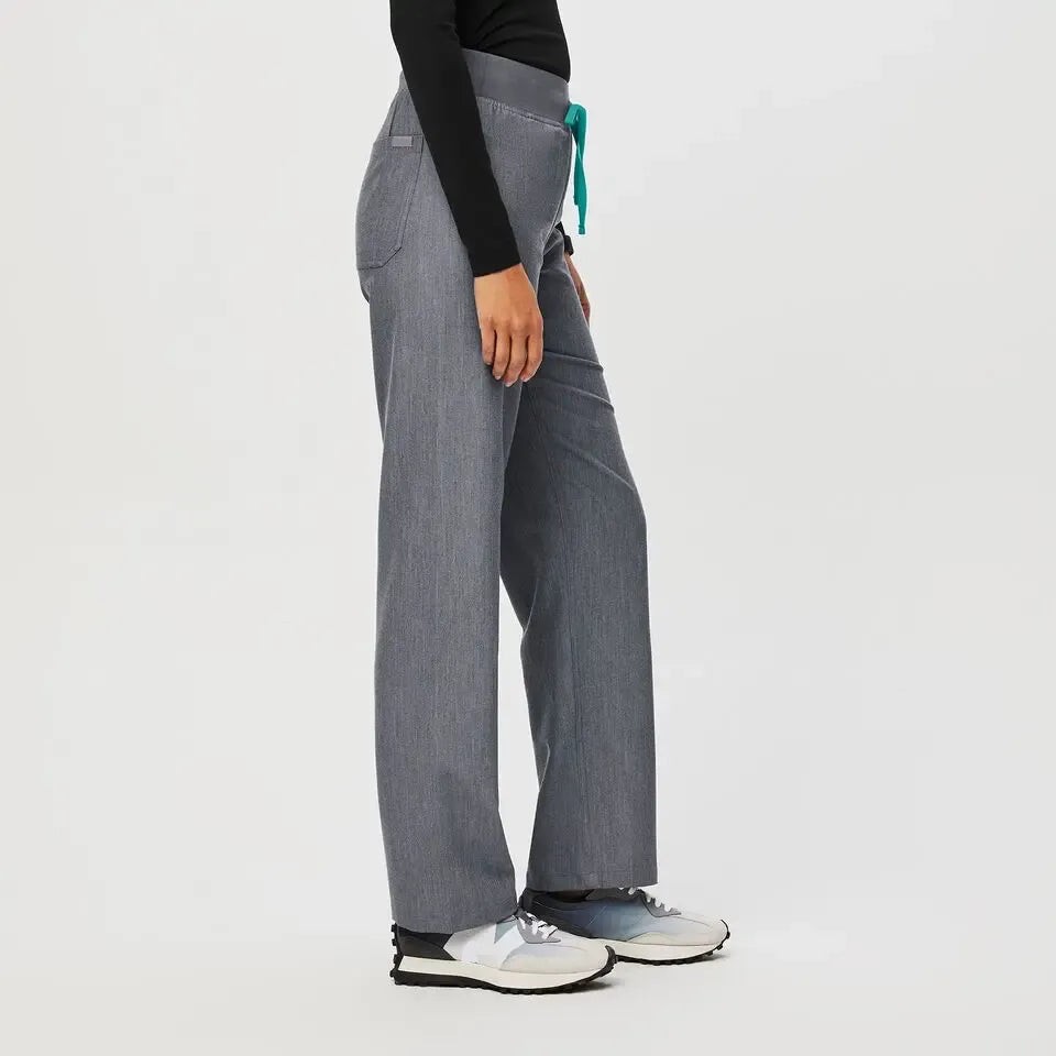 Women's High Waisted Livingston Scrub Pants - Graphite