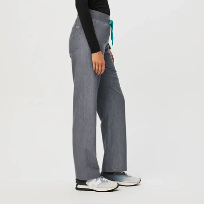 Women's High Waisted Livingston Scrub Pants - Graphite