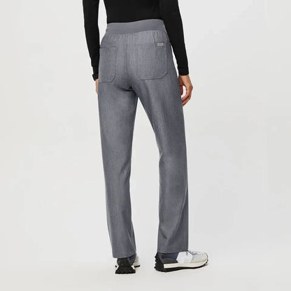 Women's High Waisted Livingston Scrub Pants - Graphite