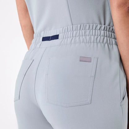 Women's High Waisted Uman Relaxed Jogger Scrub Pants - Dusty Blue