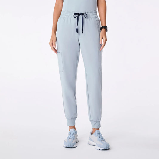 Women's Uman Relaxed Jogger Scrub Pants - Dusty Blue