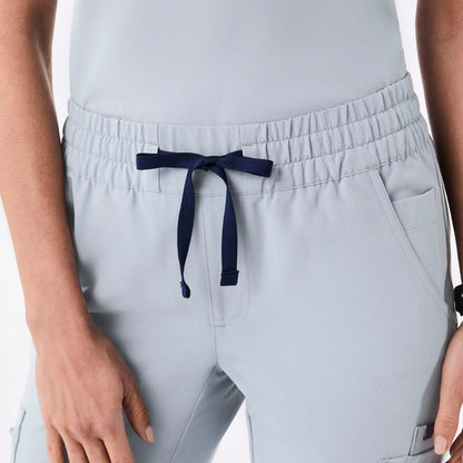 Women's High Waisted Uman Relaxed Jogger Scrub Pants - Dusty Blue