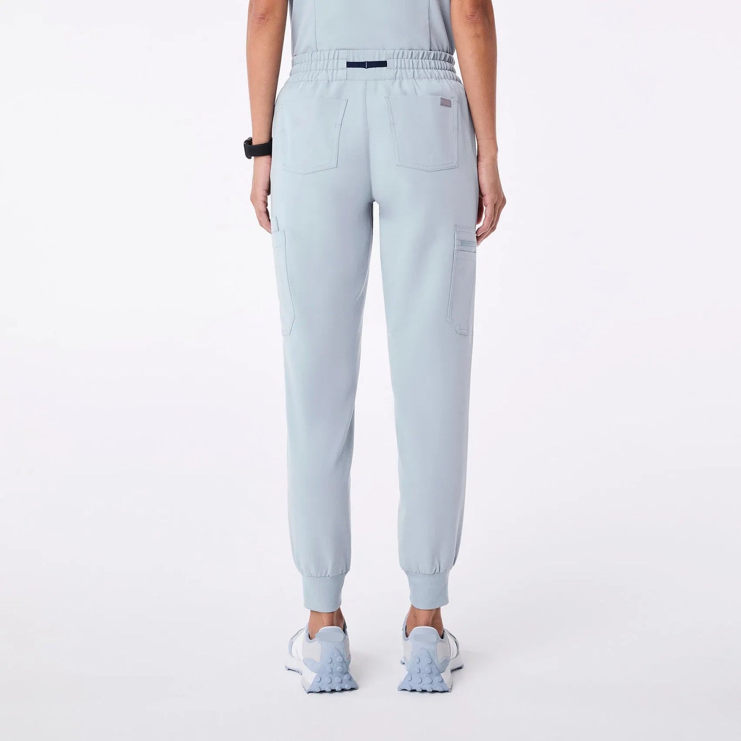 Women's Uman Relaxed Jogger Scrub Pants - Dusty Blue