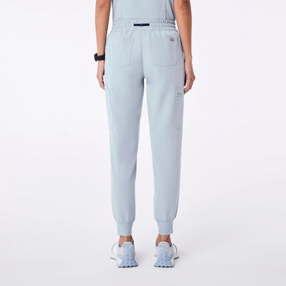 Women's Uman Relaxed Jogger Scrub Pants - Dusty Blue