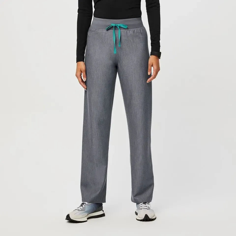 Women's High Waisted Livingston Scrub Pants - Graphite
