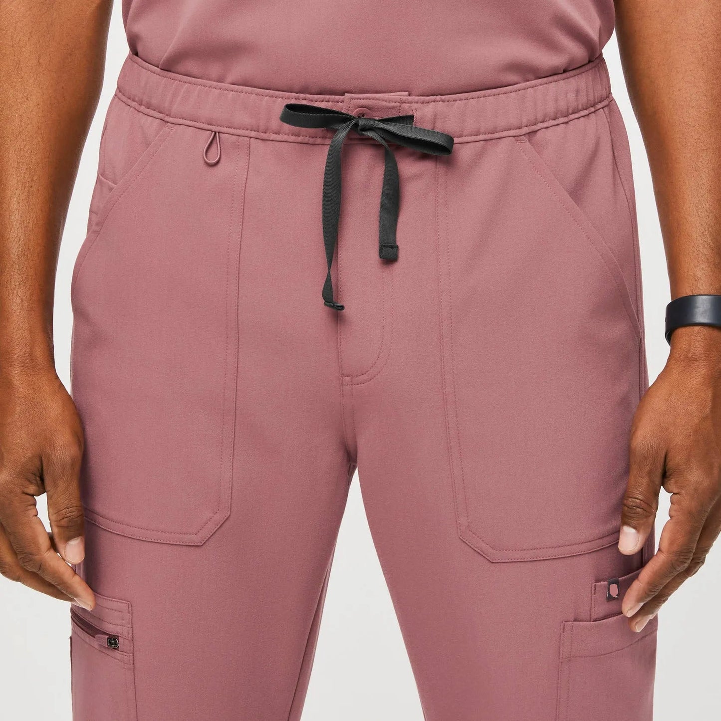 Men's Cairo Cargo Scrub Pants - Mauve