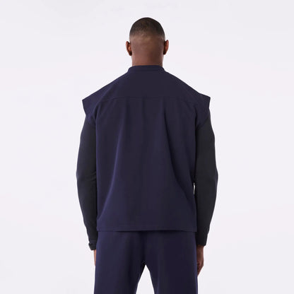 Men's Andes Oversized Scrub Top - Navy