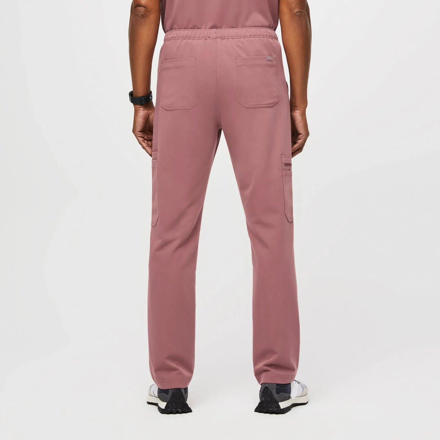 Men's Cairo Cargo Scrub Pants - Mauve