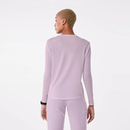 Women's Nurses Heart Supersoft Longsleeve Underscrub - Lavender Haze