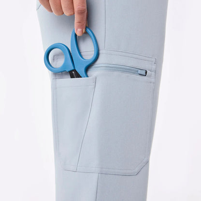 Women's Uman Relaxed Jogger Scrub Pants - Dusty Blue
